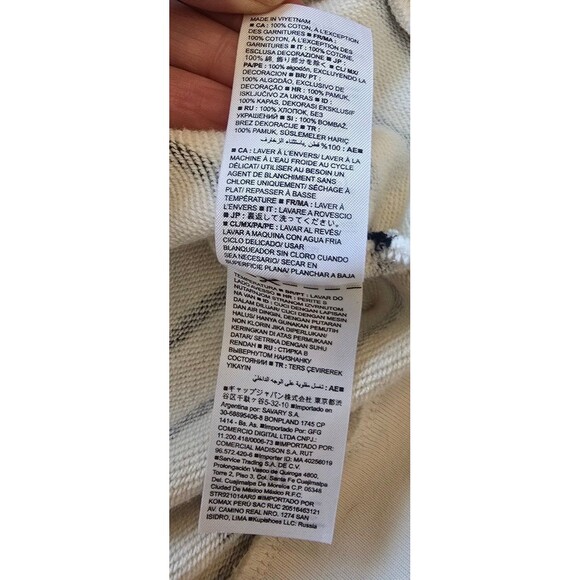 Banana Republic Striped crewneck women's size small - Picture 8 of 8